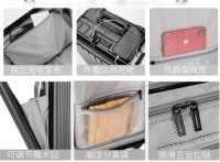 USB Chargeable Luggage Bags