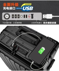 USB Chargeable Luggage Bags